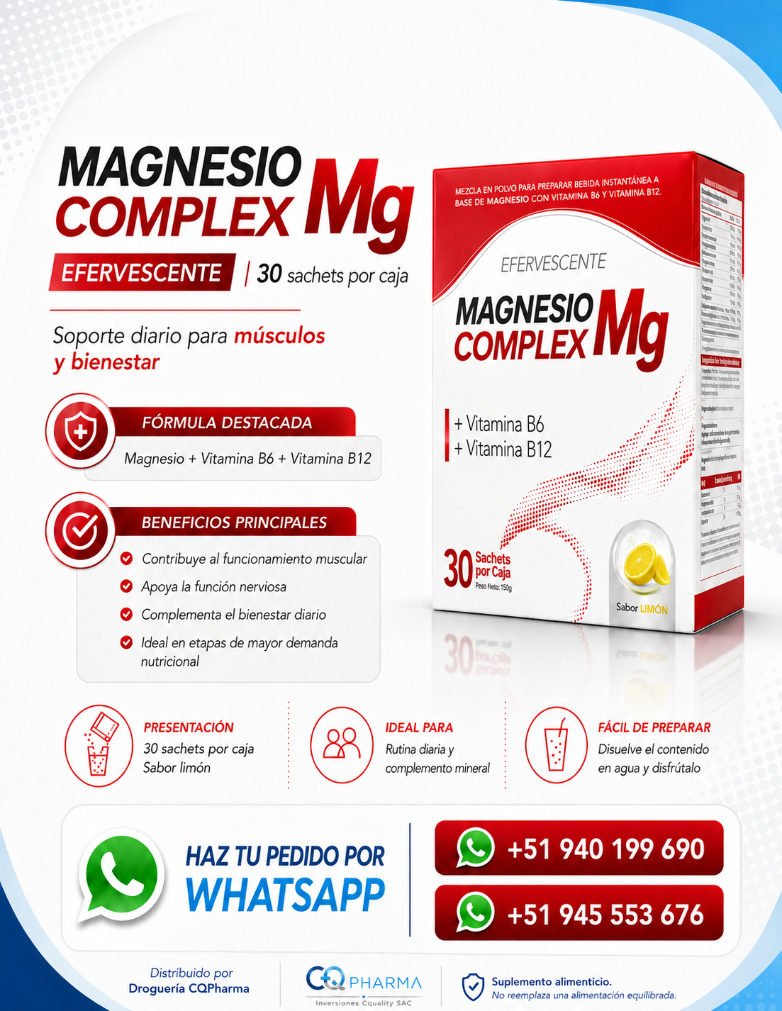 Magnesio Complex MG Forte CQPharma